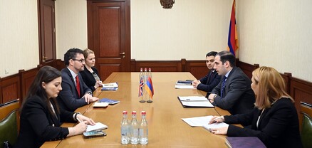 ՊԵԿ նախագահը հյուրընկալել է Մեծ Բրիտանիայի և Հյուսիսային Իռլանդիայի Միացյալ Թագավորության դեսպանին
