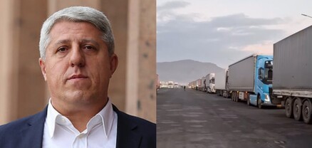 Ավելի քան հազար իրանական բեռնատարների թույլ չի տրվում անցնելու Թուրքիա-Նախիջևան սահմանի Սադարակի անցակետով. Ոսկանյան