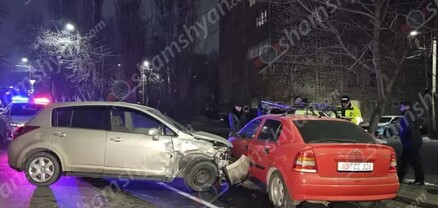 Երևանում բախվել են BMW X5-ը,  Nissan-ն ու 2 Opel-ները. ճանապարհը երկկողմանի փակվել է. shamshyan.com