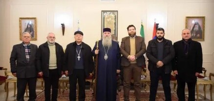Բերիո Հայոց թեմի առաջնորդը հյուրընկալել է Հալեպի ղեկավարության պատասխանատուներին