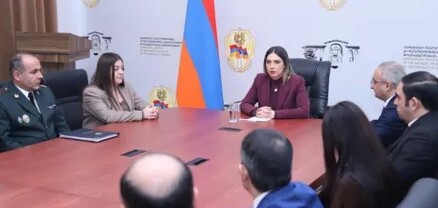Սրբուհի Գալյանը ԱՆ քրեակատարողական ծառայության վարչակազմին է ներկայացրել ՔԿԾ նոր պետին