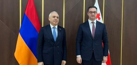 Վրաստանում ՀՀ դեսպանը հանդիպել է Վրաստանի բնապահպանության և գյուղատնտեսության նախարարի հետ