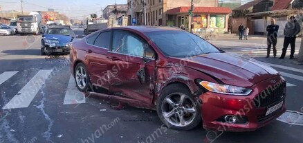 Երևանում բախվել են «Ford Fusion»-ն ու «Opel Corsa»-ն. 5 վիրավորների մեջ կա անչափահաս. shamshyan.com