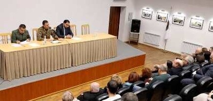 Վազգեն Սարգսյանի անվան ռազմական ակադեմիան հյուրընկալել է մայրաքաղաքի մի շարք ավագ դպրոցների տնօրենների