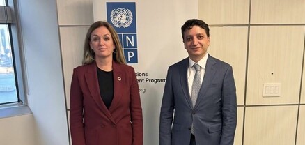 Ֆինանսների նախարարը հանդիպել է ՄԱԿ-ի գլխավոր քարտուղարի օգնականի հետ