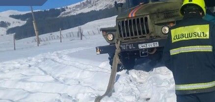 Փրկարարներն արգելափակումից դուրս են բերել 15 ավտոմեքենա