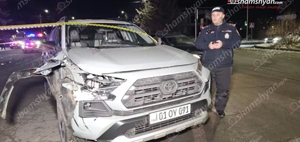 Հրազդանում «Toyota RAV4»-ը վրաերթի է ենթարկել Հրազդանի շտապօգնության վարորդին. վերջինը հոսպիտալացվել է. shamshyan.com