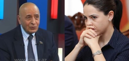 Ադրբեջանցի հաղորդավարն ու պատգամավորը չեն կարողանում զսպել ծիծաղը. Տաթևիկ Հայրապետյան