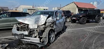 Երևանում բախվել են Mitsubishi-ն և Ford-ը. 4 վիրավորների մեջ կա անչափահաս․ shamshyan.com