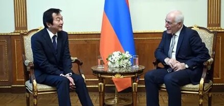 ՀՀ նախագահն ընդունել է Հայաստանում Ճապոնիայի դեսպանին