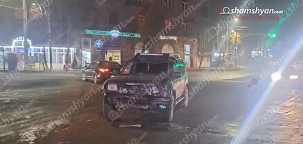 «Փեթակի» խաչմերուկում բախվել են «Chevrolet Cruze»-ն ու «Nissan X-Terra»-ն․ shamshyan.com
