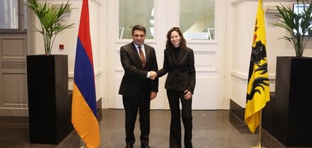 Ալեն Սիմոնյանը հանդիպել է Ֆլանդրիայի խորհրդարանի նախագահի հետ