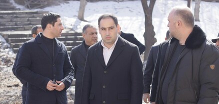 Դավիթ Խուդաթյանն Արարատի մարզում դիտարկել է պետական միջոցներով իրականացվող աշխատանքների ընթացքը