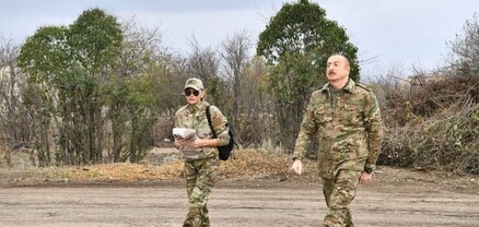Ալիևներն այցելել են օկուպացված Ակնա