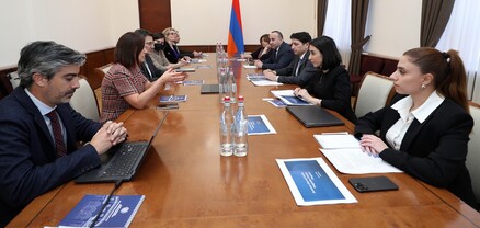Ֆինանսների նախարարն ընդունել է Համաշխարհային բանկի առաքելությանը