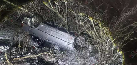 Երևան-Սևան ճանապարհին «BMW»-ն դուրս է եկել երթևեկելի գոտուց և գլխիվայր շրջվել․ shamshyan.com