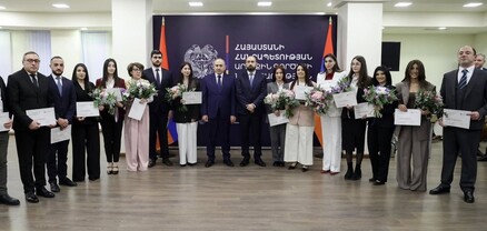 Արարատ Միրզոյանը մեդալներով է պարգևատրել մի քանի դիվանագետի
