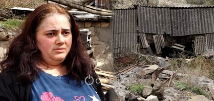 Քարերն ընկել են սեփական տան  վրա, ընտանիքը՝ մնացել անտուն 