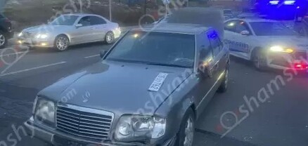 Երևանում բախվել են Mercedes-ն ու ինքնագլորը․ վերջինը վարած անչափահասը հոսպիտալացվել է․ shamshyan.com