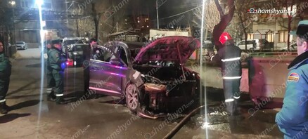 Երևանում հրդեհ է բռնկվել կայանված «Chery» մակնիշի ավտոմեքենայում. այն դարձել է ոչ շահագործելի. shamshyan.com