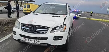 Կոշում Mercedes-ը վրաերթի է ենթարկել հետիոտնի․ վերջինը հիվանդանոց տեղափոխվելու ճանապարհին մահացել է․ shamshyan.com