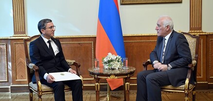 Վահագն Խաչատուրյանն ընդունել է Հայաստանում Թուրքմենստանի դեսպան Մահմեդգելդի Այազովին