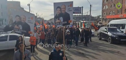 «Մայր Հայաստան» դաշինքի անդամները Գյումրիում իրազեկման ակցիաներ են իրականացրել. տեսանյութ