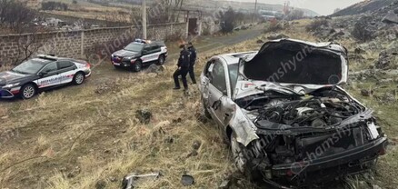 «Volkswagen Passat»-ը «Չայնիի» ոլորանների սկզբնամասում քարերին բախվելով ընկել է ձորը. վարորդը տեղում մահացել է. shamshyan.com