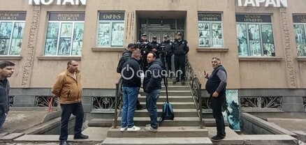 Ուժեղացված հսկողություն է նաև մյուս ընդդիմադիր թեկնածու Մարտուն Գրիգորյանի շտաբում