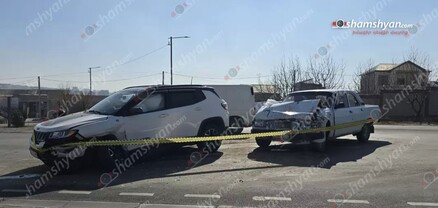 Արտաշատի խճուղում բախվել են «Jeep Compass»-ն ու «ԳԱԶ 3110»-ը. կան վիրավորներ. shamshyan.com