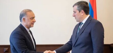 ԲԴԽ նախագահն ու Իրանի դեսպանը քննարկել են փոխադարձ հետաքրքրություն ներկայացնող մի շարք թեմաներ