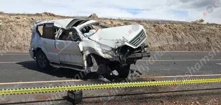 Արագածոտնի մարզում Lexus-ը մի քանի պտույտ շրջվել է․ վարորդը հայտնաբերվել է ավտոմեքենայից դուրս, վիճակը ծայրահեղ ծանր է․ shamshyan.com