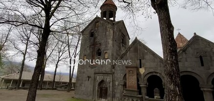 Սանահինի վանական համալիրի ճեմարանը՝ ջրի մեջ կորած