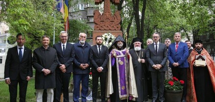 Ոգեկոչման արարողություն Բուխարեստում՝ նվիրված Հայոց ցեղասպանության 110-րդ տարելիցին
