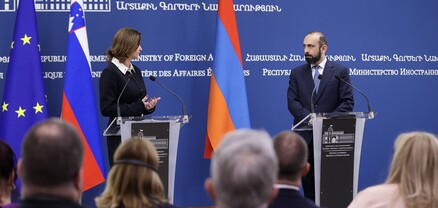 Միրզոյանը մամուլի ասուլիսում շնորհակալություն է հայտնել Սլովենիային՝ ԼՂ-ից բռնի տեղահանվածներին աջակցելու համար