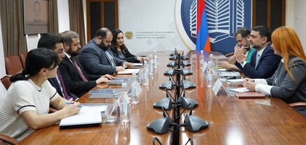 Գևորգ Պապոյանն ընդունել է Հայ-ֆրանսիական առևտրաարդյունաբերական պալատի ներկայացուցիչներին
