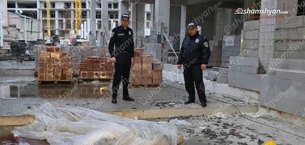 66-ամյա տղամարդը Երևանում կառուցվող էլիտար շենքի շինհրապարակում աշխատելիս անզգուշաբար ցած է ընկել ու մահացել. shamshyan.com
