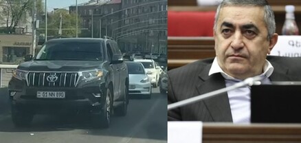 Վթարի է ենթարկվել ԱԺ պատգամավոր Արմեն Ռուստամյանին սպասարկող Toyota Prado-ն․ mediahub.am