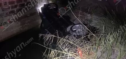 Արգավանդում 24-ամյա վարորդը Mercedes-ով հայտնվել է ջրատարում․ shamshyan.com