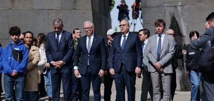 ԵԽԽՎ նախագահը ոգեկոչել է Հայոց ցեղասպանության զոհերի հիշատակը