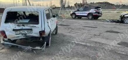 Գեղարքունիքի մարզում բախվել են BMW-ն ու «Նիվա»-ն․ կան վիրավորներ․ shamshyan.com