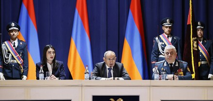 Փաշինյանը մասնակցել է Ոստիկանության տարեդարձին նվիրված կոլեգիայի հանդիսավոր նիստին