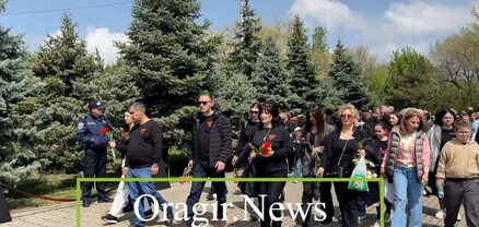 «ՀայաՔվե»-ն հարգանքի տուրք մատուցեց Եղեռնի զոհերի հիշատակին