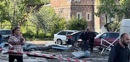 Ապարանում ավերածություններն ահռելի են