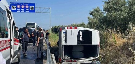 Թուրքիայում զբոսաշրջիկներով միկրոավտոբուս է վթարի ենթարկվել․ վարորդը փախել է