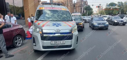 Երևանում բախվել են շտապօգնության «Toyota»-ն ու «Lexus»-ը. shamshyan.com
