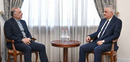 Փոխվարչապետ Մհեր Գրիգորյանն ընդունել է Իրանի դեսպանին