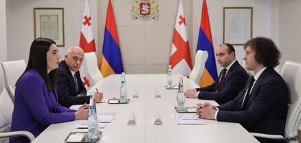 Արփինե Սարգսյանը Վրաստանի վարչապետի հետ քննարկել է երկու երկրների իրավապահ մարմինների համագործակցությունը