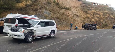 Վայոց ձորի մարզում բախվել են «Lexus GX470»-ը և «Seat Cordoba»-ն․ shamshyan.com