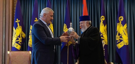 Աղոթքներով Ձեզ հետ ենք․ Ամենայն Հայոց Կաթողիկոսը շնորհավորել է Սամվել Կարապետյանին